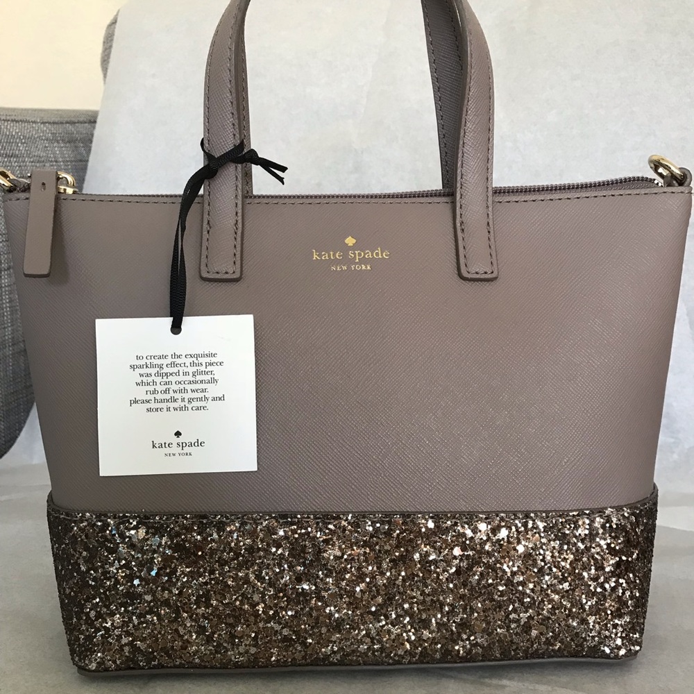 Kate spade Greta Court Ina glitter cityscape Bag - Picture 1 of 4